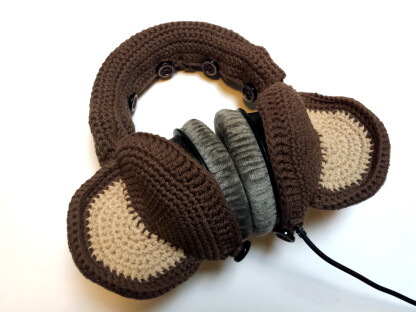 monkey ears headphones cover